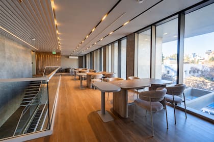 El confortable y espacioso cowork de Bliss, la torre ya inaugurada que también integra la propuesta de Akros Living.