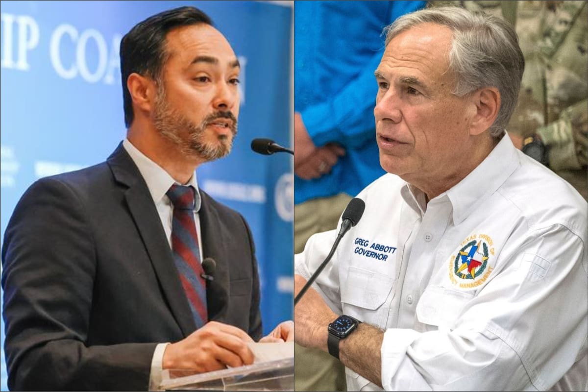 El congresista latino Joaquín Castro acusó al gobernador de Texas, Greg Abbott, de ser "cómplice" del ICE para detener a "trabajadores y niños"