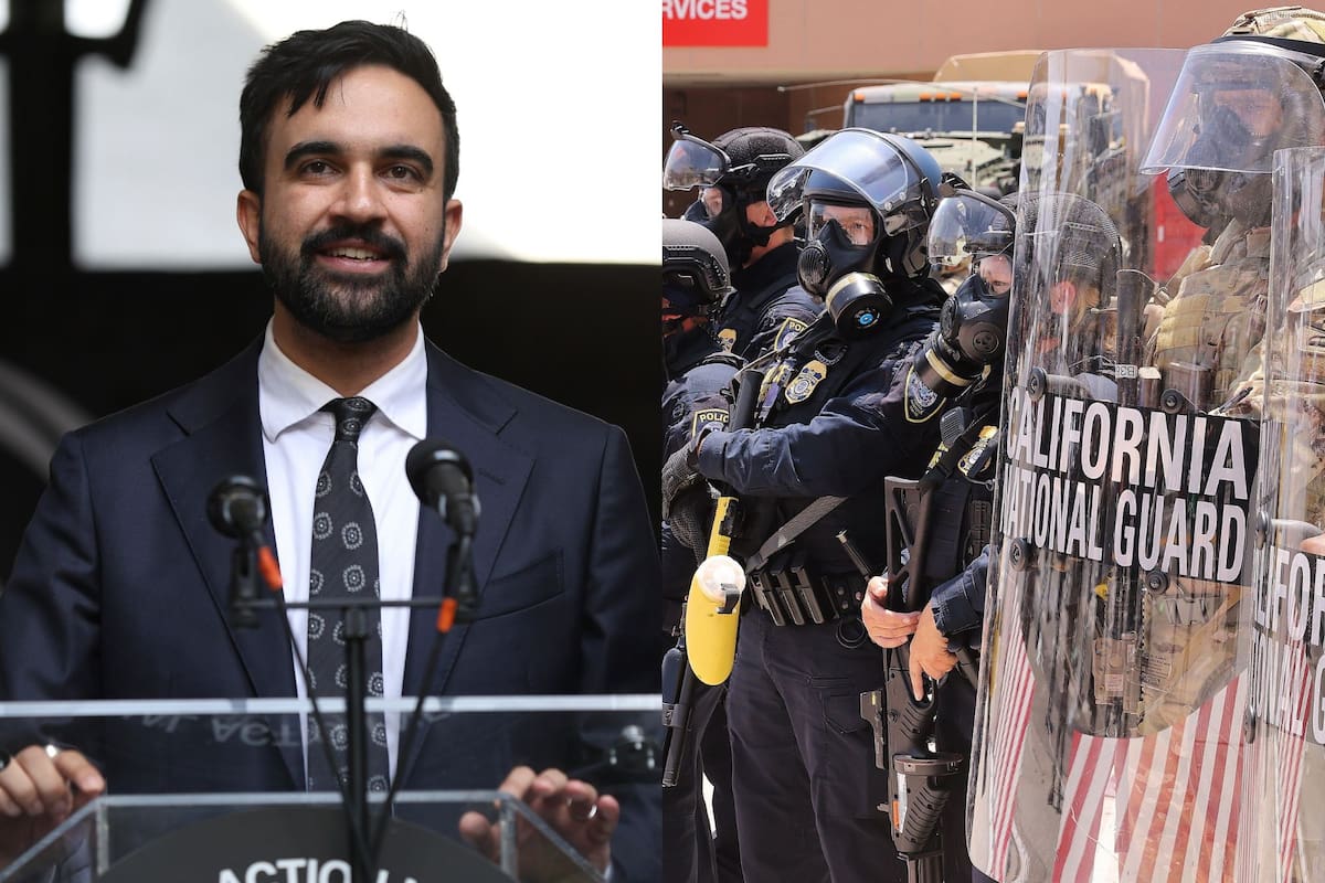 El congresista y candidato a alcalde de NYC habló sobre la presencia de las tropas federales en una entrevista con The New York Times