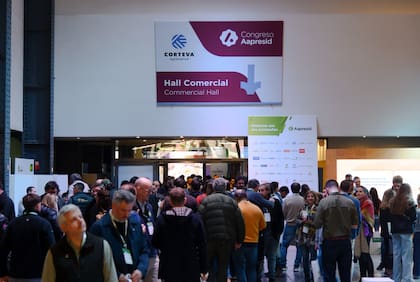 El congreso de Aapresid esta a pleno
