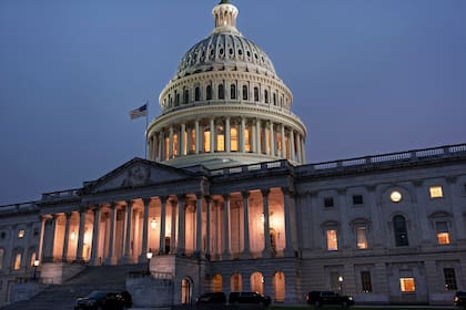 El Congreso de Estados Unidos, en Washington D.C.