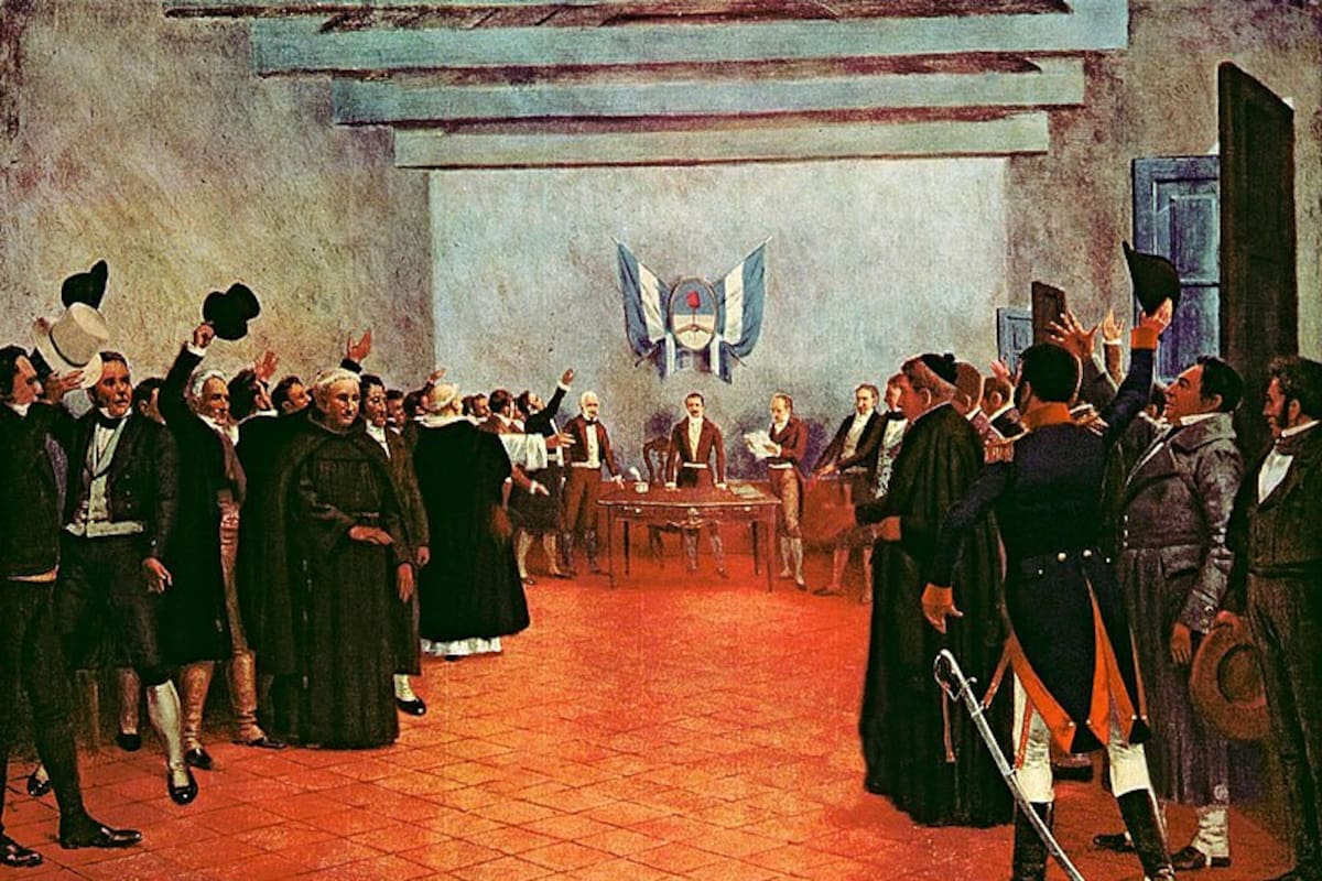 El Congreso de Tucumán, por Francisco Fortuny