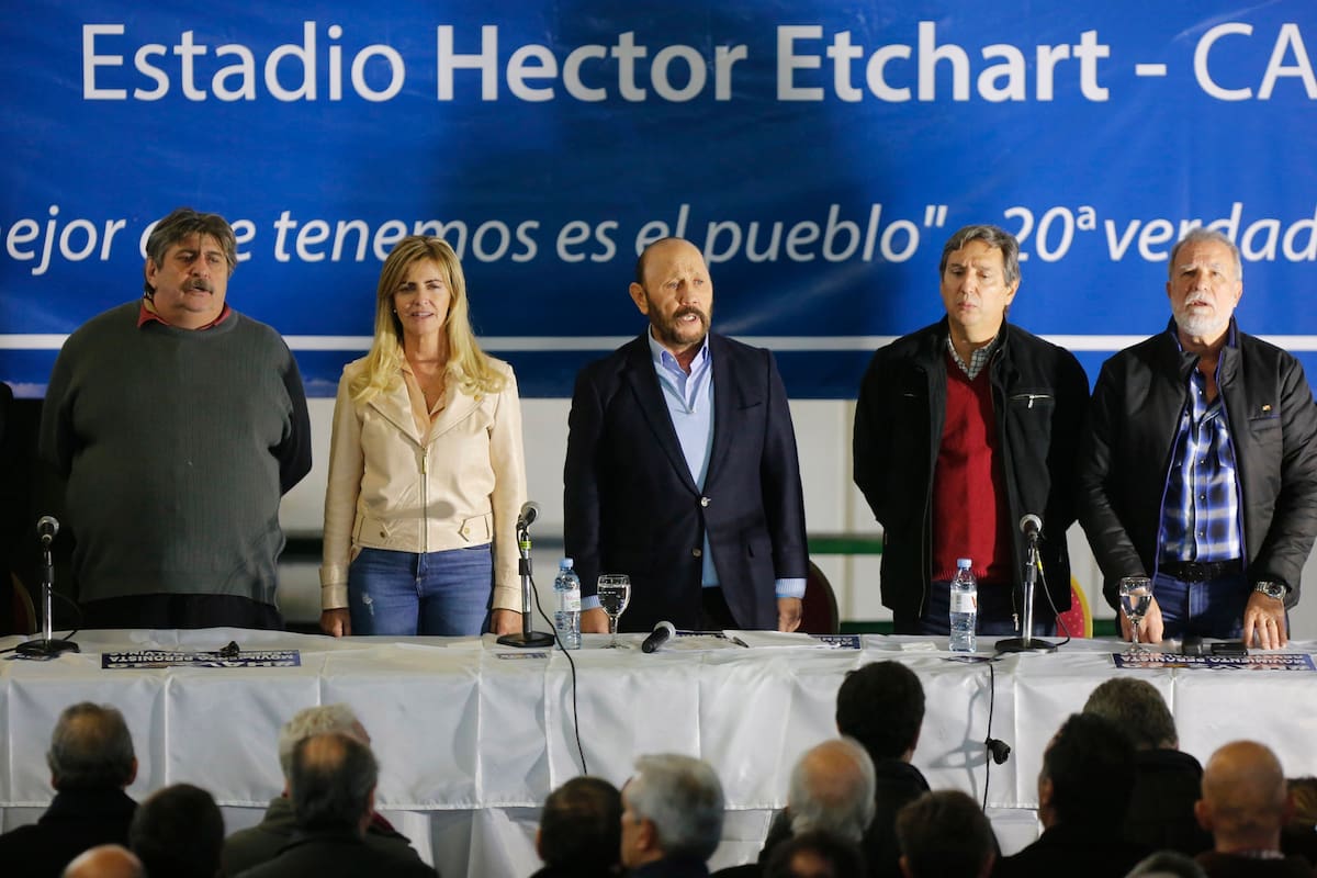 El Congreso Nacional del Partido Justicialista se llevó a cabo en el microestadio de Ferro