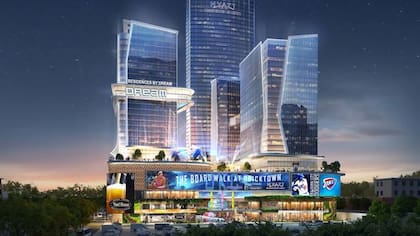El conjunto arquitectónico está compuesto por cuatro edificios