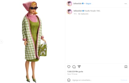 El conjunto en el que se inspiró la artista