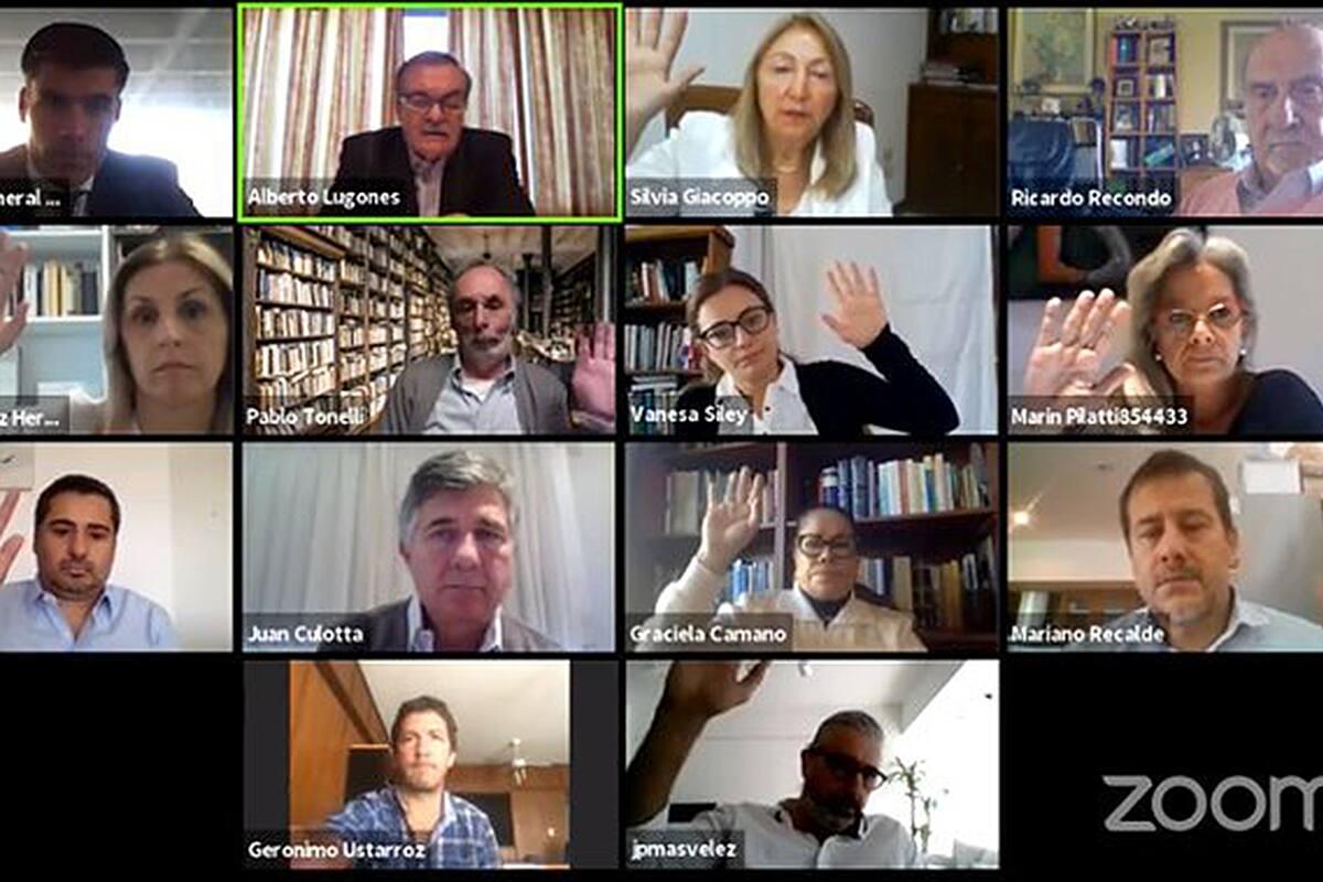 El Consejo de la Magistratura sesionó hoy, por primera vez, de manera remota en medio de la feria judicial dispuesta por el coronavirus