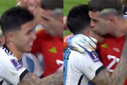 El consejo del Dibu Martínez a Enzo Fernández tras la tanda de penales con Países Bajos