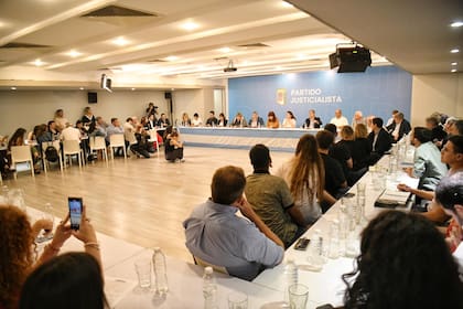 El Consejo del PJ sesionó este martes en la sede de Matheu