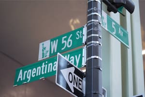 Dónde queda la calle de Nueva York en honor al país donde nació Lionel Messi