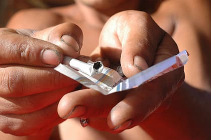 El consumo de paco despegó en el país a partir de la crisis de 2001