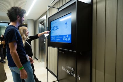 El contador de árboles donados de Zurich en Experiencia Casa Living