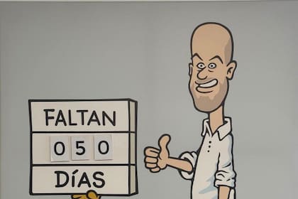 El contador de días que compartió el ministro Federico Sturzenegger en sus redes sociales