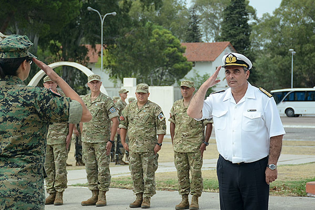 El contralmirante retirado Luis Enrique López Mazzeo excomandante de Adiestramiento y Alistamiento de la Armada