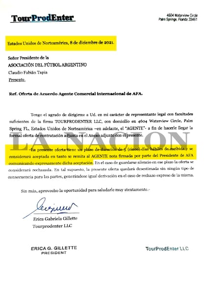 El contrato de TourProdEnter con la AFA se encontró en la sede de la calle Viamonte.
