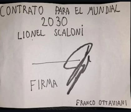El contrato firmado por Lionel Scaloni para renovar su contrato en la selección argentina