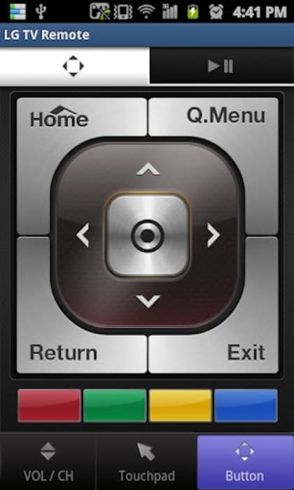 El control remoto oficial de LG para sus TV