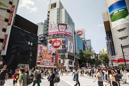 El corazón de la ciudad de Tokio