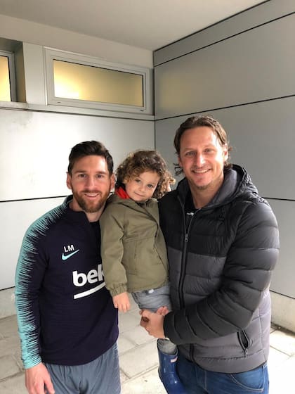 El cordobés David Nalbandian publicó una antigua foto con Messi