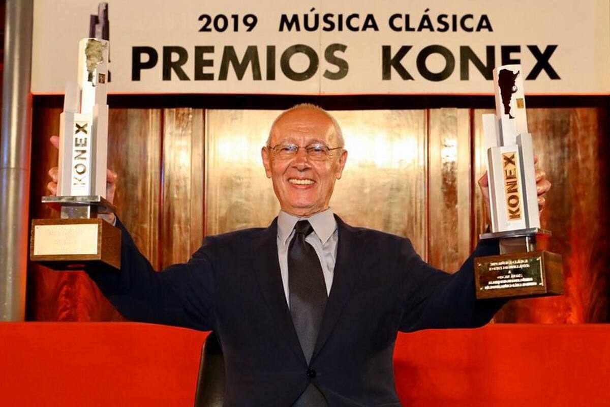 El coreógrafo, anoche, resaltó que la música “fue motor de sus ejercicios”