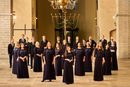 El Coro Filarmónico de Cámara de Estonia, fundado por el padre de Andrés Kaljuste