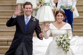 Boda real: por qué la Princesa Eugenia fue la única en no usar velo