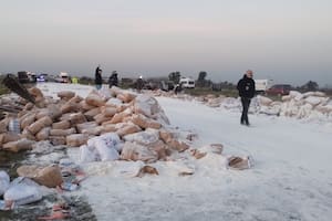 El corte provocó el corte del tránsito en la zona