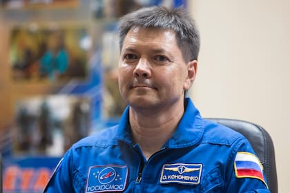 El cosmonauta ruso Oleg Kononenko