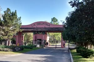 El country La Delfina, donde vivía la víctima