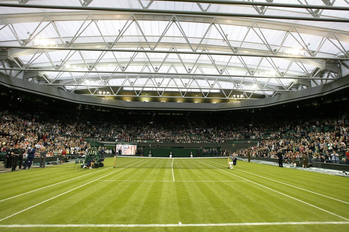 El court central de Wimbledon, la Catedral del tenis