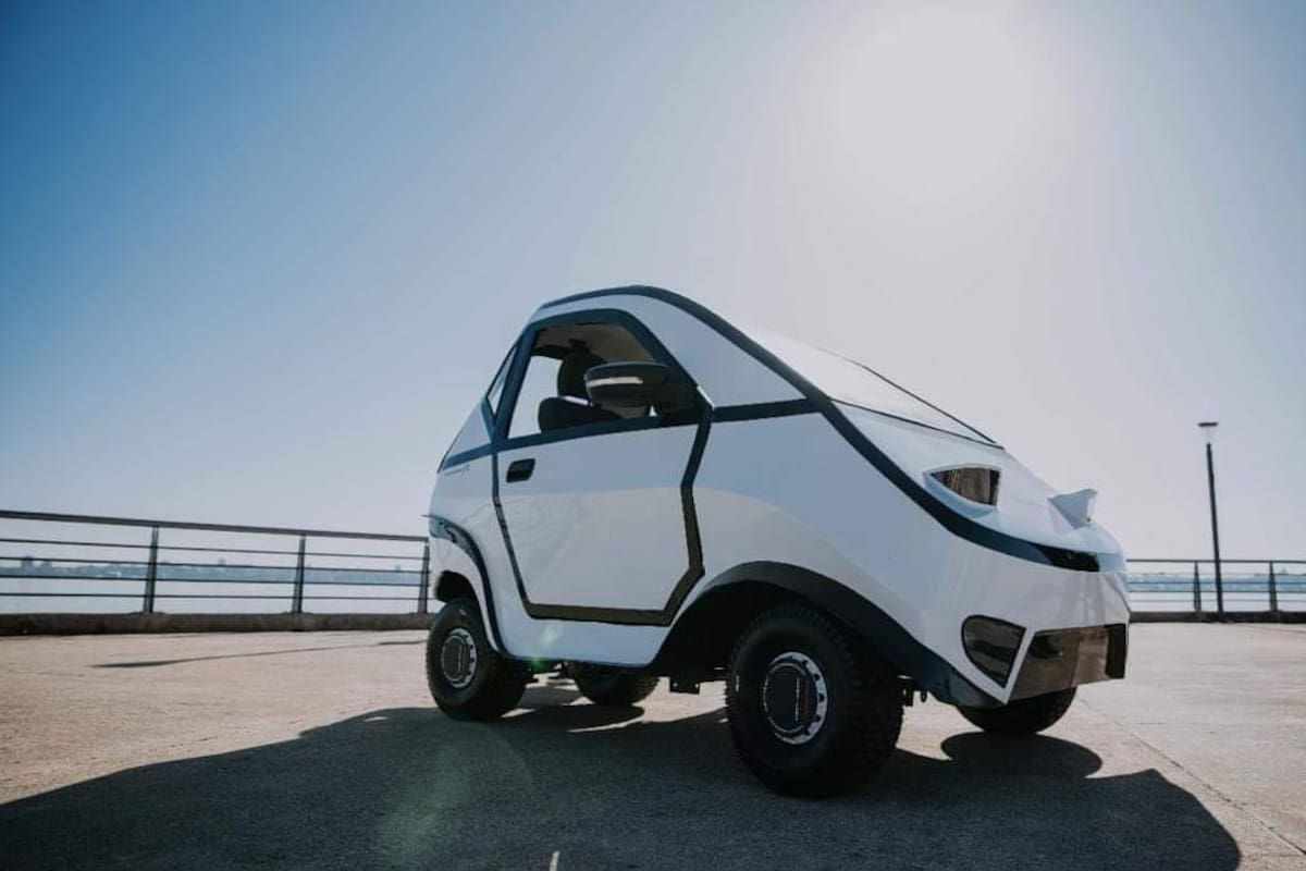 El CR-2 tiene una autonomía de 100 kms y se recarga en seis horas en un tomacorriente común