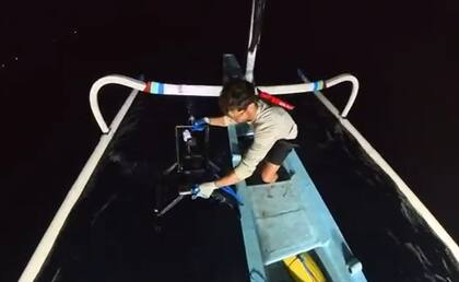 El creador de contenido busca explorar las profundidades del océano (Captura: YouTube Barny Dillarstone)