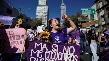 El crimen de López generó varias protestas.