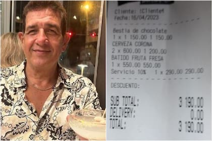 El crítico de arte Frank Padrón asistió a un restaurante y se llevó una sorpresa cuando pagó por el servicio