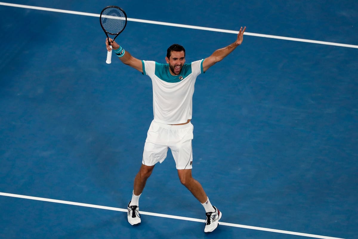 El croata Marin Cilic otra vez finalista de un Grand Slam