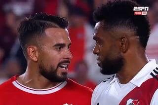 El tenso cruce entre Borja y Báez que terminó con una pelea camino al vestuario