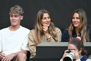 El desopilante comentario de un tenista tras ver al hijo de Lleyton Hewitt con las gemelas de Roger Federer