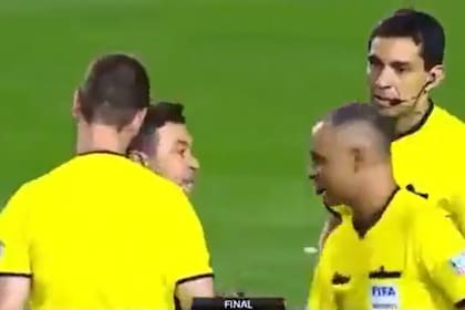 El cruce de Marcelo Gallardo con Wilton Sampaio en 2019, en la Bombonera