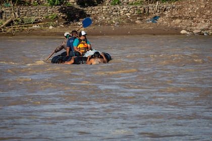 El cruce del río Bermejo se transformó en una mortal trampa para los bagayeros