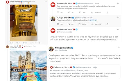 El cruce en Twitter entre un argentino instalado en Suiza y el dueño de Guaymallén