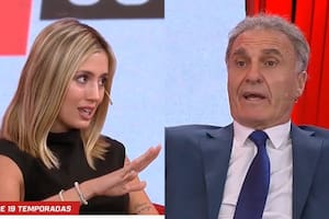 El cruce en vivo entre Oscar Ruggeri y Morena Beltrán por sus vacaciones
