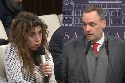 El cruce entre Adorni y una periodista en la conferencia de prensa.
