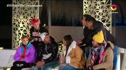 El cruce entre Alex Caniggia y Chanchi Estévez
