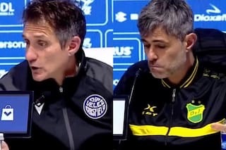 La explicación de Barros Schelotto y Vaccari sobre su cruce en el empate entre Vélez y Defensa