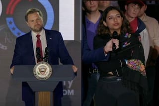 Momento incómodo para JD Vance: una estudiante lo cuestionó por las redadas y deportaciones de Trump
