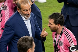 El cruce entre Messi y el comisionado de la MLS en medio de los festejos de Inter Miami