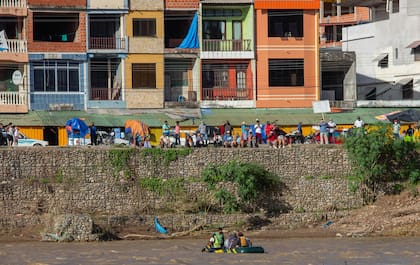 El cruce ilegal del río Bermejo causó hoy otra mortal tragedia en Aguas Blancas
