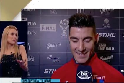 El cruce televisivo entre Agostina Scalise y Gonzalo Marinelli, el arquero campeón de Tigre