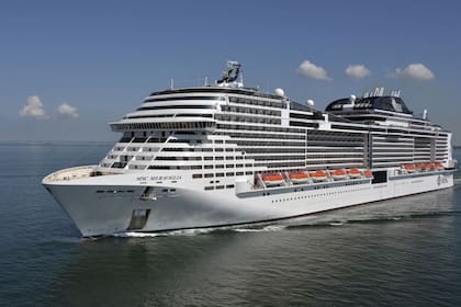 El crucero Meraviglia