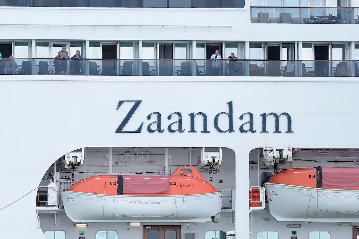 El crucero Zaandam