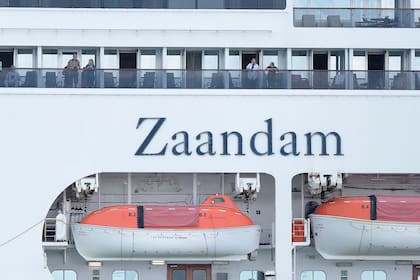 El crucero Zaandam